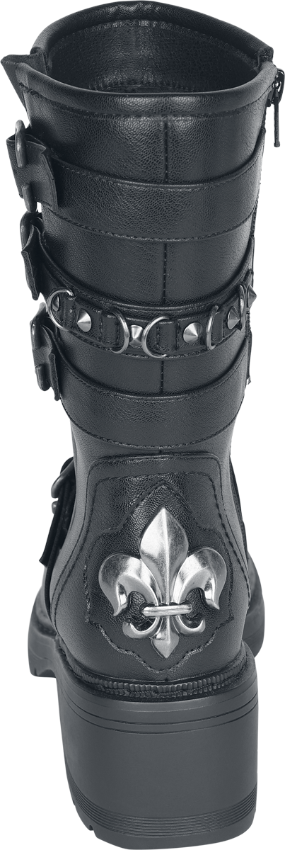 Bottes  de Rock Rebel by EMP - Original Sinners - EU37 à EU41 - pour Femme - noir - Rock Rebel by EMP - View 2