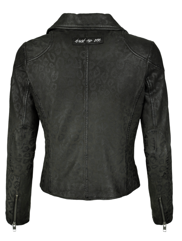 Veste en cuir  de Rock Rebel by EMP - Rebels & Reapers - S à XXL - pour Femme - multicolore - Rock Rebel by EMP - View 2