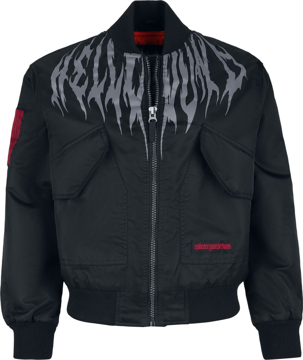 Veste mi-saison  de Rock Rebel by EMP - Lost Souls - S à XXL - pour Femme - noir - Rock Rebel by EMP