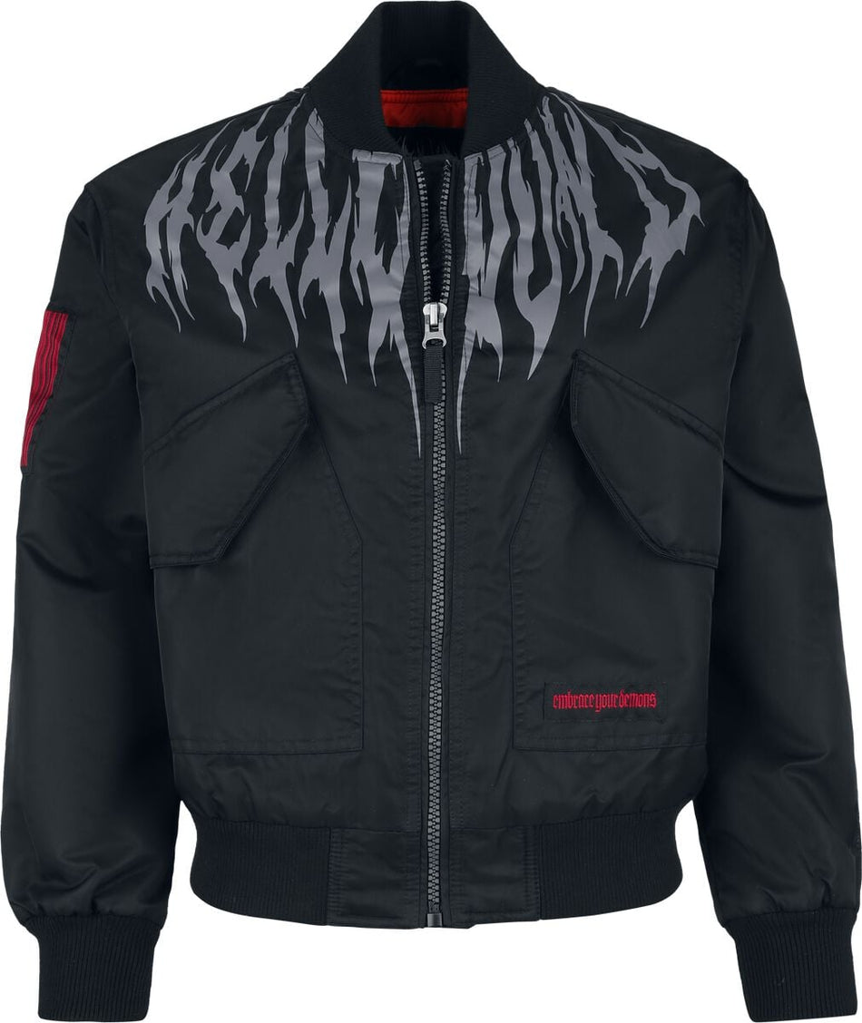 Veste mi-saison  de Rock Rebel by EMP - Lost Souls - S à XXL - pour Femme - noir - Rock Rebel by EMP