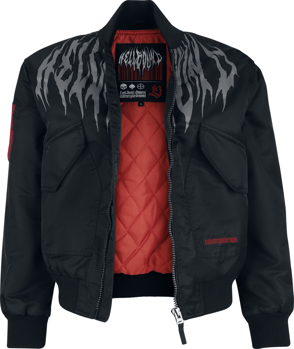 Veste mi-saison  de Rock Rebel by EMP - Lost Souls - S à XXL - pour Femme - noir - Rock Rebel by EMP - View 2