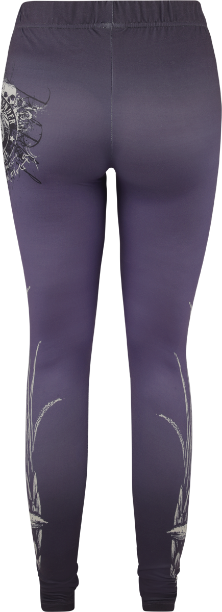 Legging  de Rock Rebel by EMP - Rebels & Reapers - S à XXL - pour Femme - multicolore - Rock Rebel by EMP - View 2