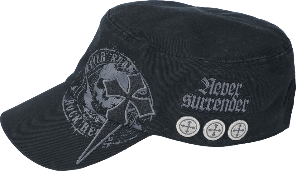 Casquette  de Rock Rebel by EMP - Rebels & Reapers - pour Unisexe - noir - Rock Rebel by EMP - View 2