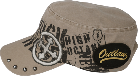 Casquette  de Rock Rebel by EMP - Free Spirit - pour Unisexe - beige - Rock Rebel by EMP - View 2