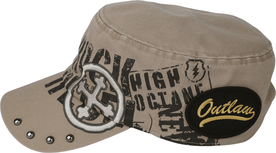 Casquette  de Rock Rebel by EMP - Free Spirit - pour Unisexe - beige - Rock Rebel by EMP - View 2