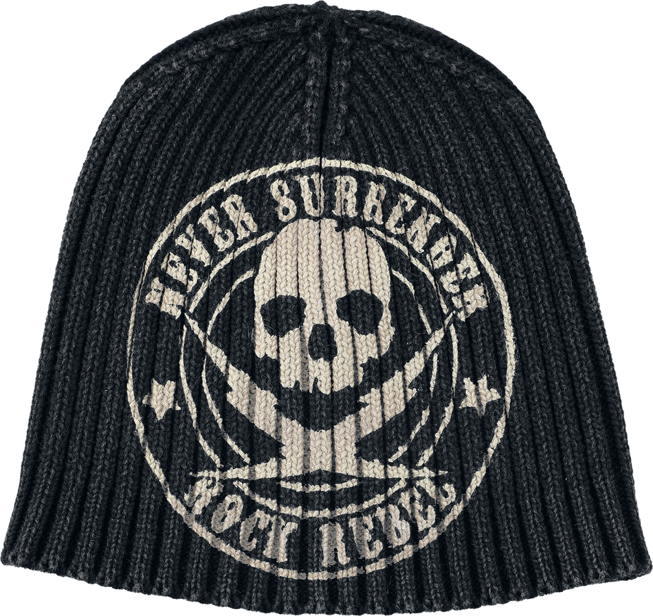 Bonnet  de Rock Rebel by EMP - Free Spirit - pour Unisexe - gris - Rock Rebel by EMP - View 2