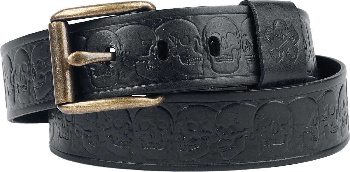 Ceinture  de Rock Rebel by EMP - Free Spirit - Ceinture - pour Unisexe - noir - Rock Rebel by EMP