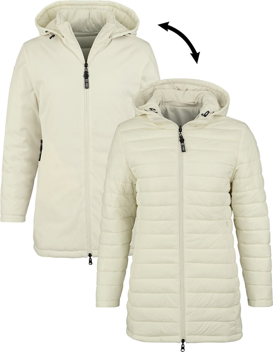 Manteau d'hiver  de RED by EMP - Veste Réversible - S à XXL - pour Femme - blanc - RED by EMP