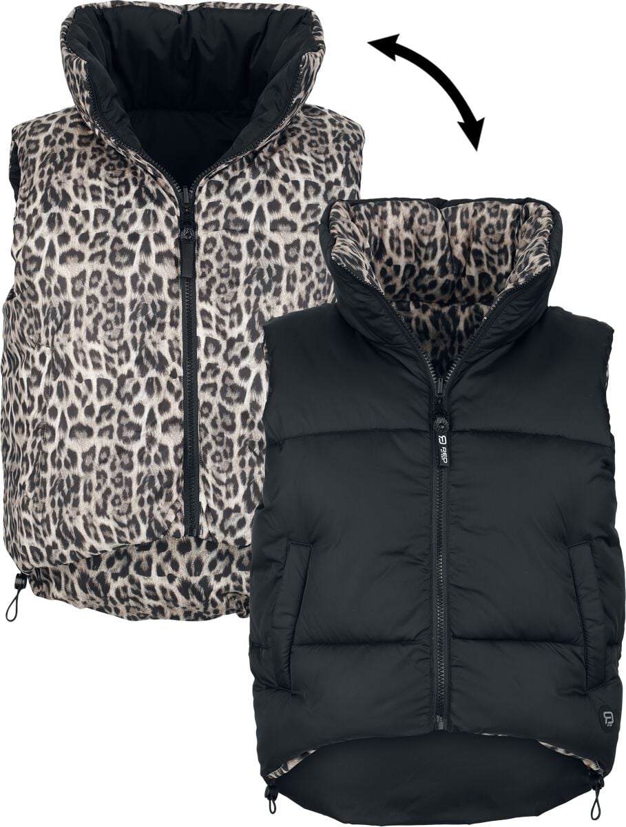 Veste Sans Manches  de RED by EMP - Veste Sans Manche Réversible - S à XXL - pour Femme - multicolore - RED by EMP