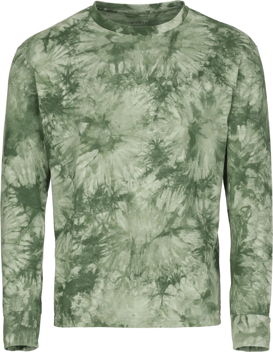 T-shirt manches longues  de RED by EMP - Haut Tie Dye - S à XXL - pour Homme - multicolore - RED by EMP