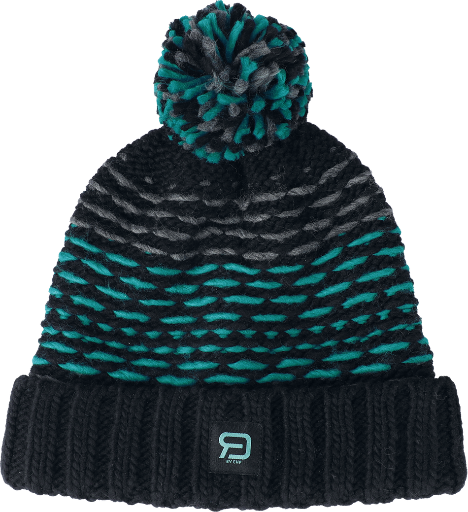 Bonnet  de RED by EMP - pour Femme - noir/turquoise - RED by EMP - View 2