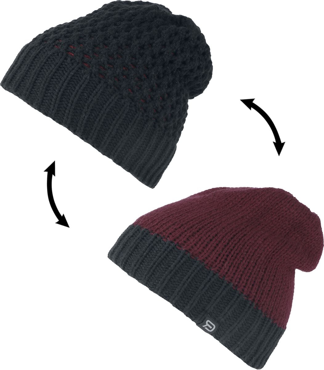 Bonnet  de RED by EMP - pour Femme - noir/rouge - RED by EMP