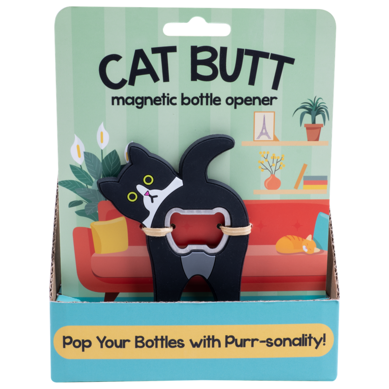 Décapsuleur Fun de Tierisch - Cat Butt - pour Indifférent - Standard - Tierisch - View 2