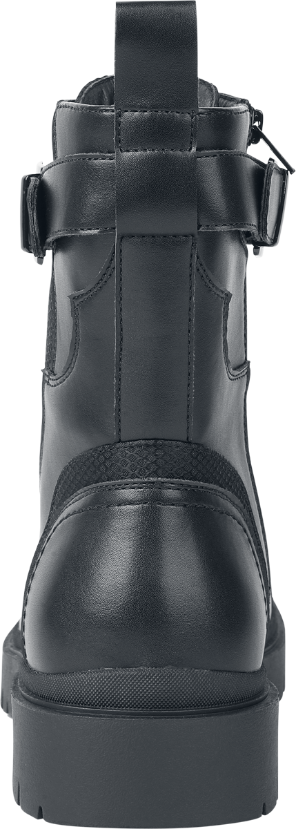 Bottes Gothic de Black Blood by Gothicana - Bloodsworn to Tepes - EU39 à EU46 - pour Homme - noir - Black Blood by Gothicana - View 2