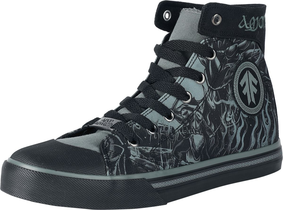 Baskets hautes  de Amon Amarth - EMP Signature Collection - EU37 à EU47 - pour Unisexe - noir/pétrole - Amon Amarth