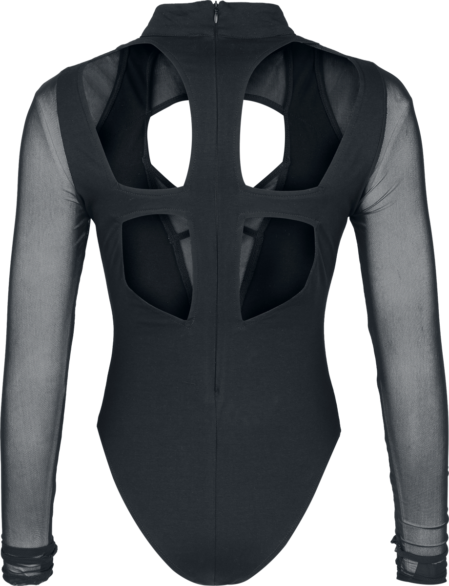 Body Gothic de Gothicana by EMP - Eternal Allure Body Suit - S à XXL - pour Femme - noir - Gothicana by EMP - View 2