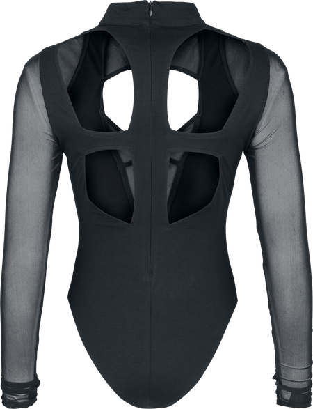 Body Gothic de Gothicana by EMP - Eternal Allure Body Suit - S à XXL - pour Femme - noir - Gothicana by EMP - View 2