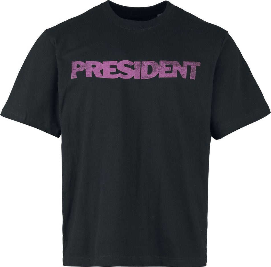 T-Shirt Manches courtes  de President - Symbol - S à XXL - pour Homme - noir - President