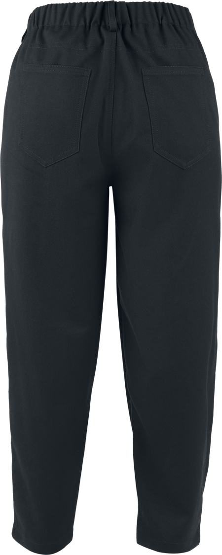 Pantalon en toile Gothic de Gothicana by EMP - Countess Bathory - S à XXL - pour Femme - noir - Gothicana by EMP - View 2