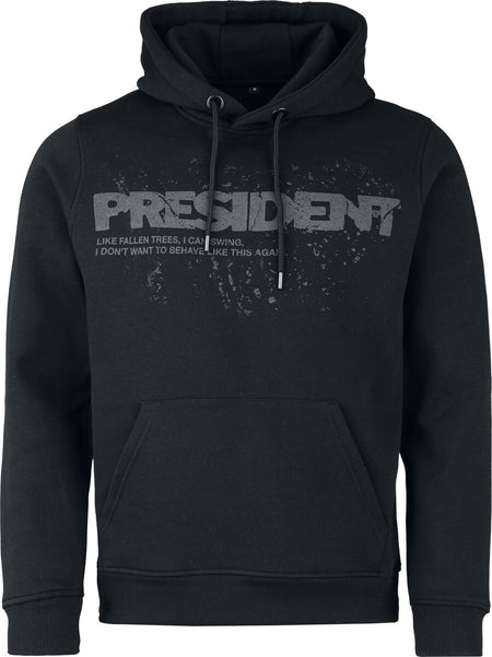 Sweat-shirt à capuche  de President - Key - S à 3XL - pour Homme - noir - President