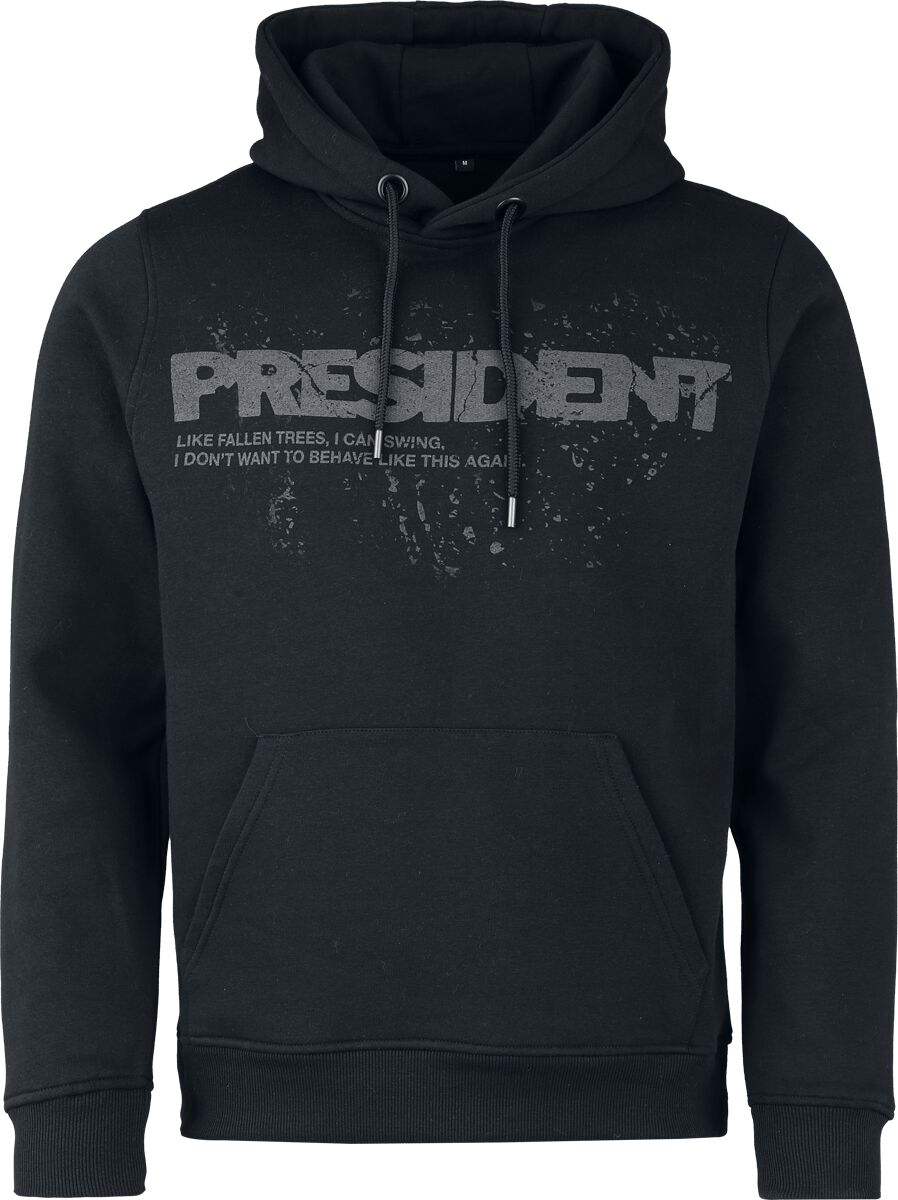 Sweat-shirt à capuche  de President - Key - S à 3XL - pour Homme - noir - President
