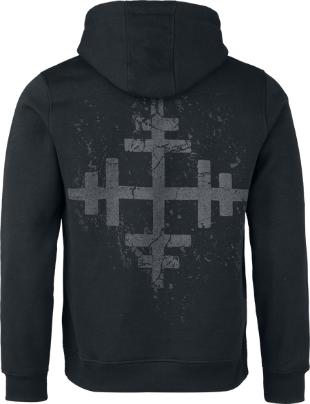 Sweat-shirt à capuche  de President - Key - S à 3XL - pour Homme - noir - President - View 2