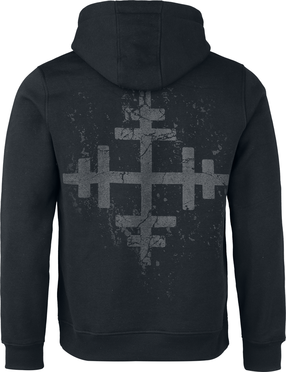 Sweat-shirt à capuche  de President - Key - S à 3XL - pour Homme - noir - President - View 2
