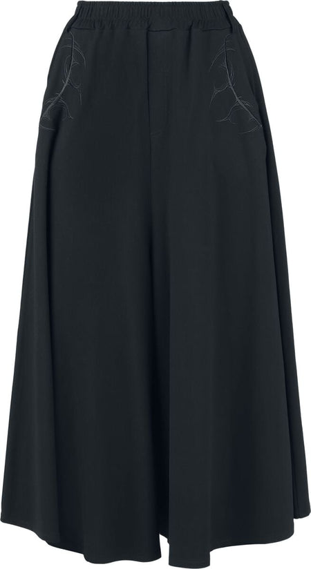Pantalon en toile Gothic de Gothicana by EMP - Eternal Allure - S à XL - pour Femme - noir - Gothicana by EMP