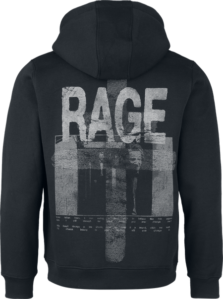 Sweat-shirt à capuche  de President - Rage - S à 3XL - pour Homme - noir - President - View 2