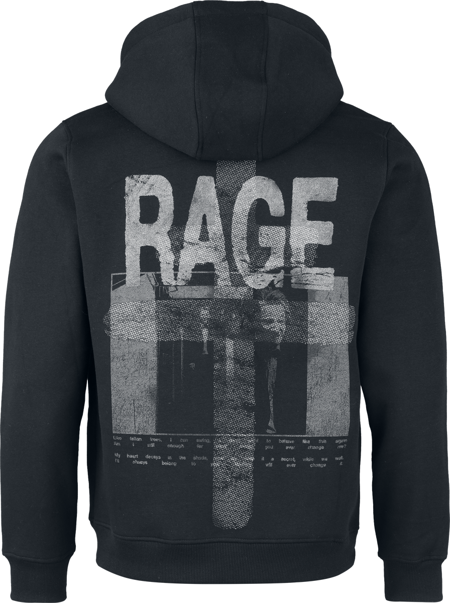 Sweat-shirt à capuche  de President - Rage - S à 3XL - pour Homme - noir - President - View 2