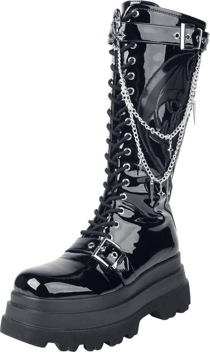 Bottes Gothic de Gothicana by EMP - Eternal Allure - EU37 à EU41 - pour Femme - noir - Gothicana by EMP
