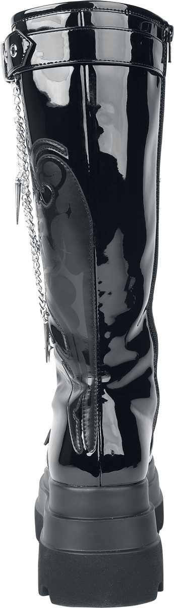 Bottes Gothic de Gothicana by EMP - Eternal Allure - EU37 à EU41 - pour Femme - noir - Gothicana by EMP - View 2