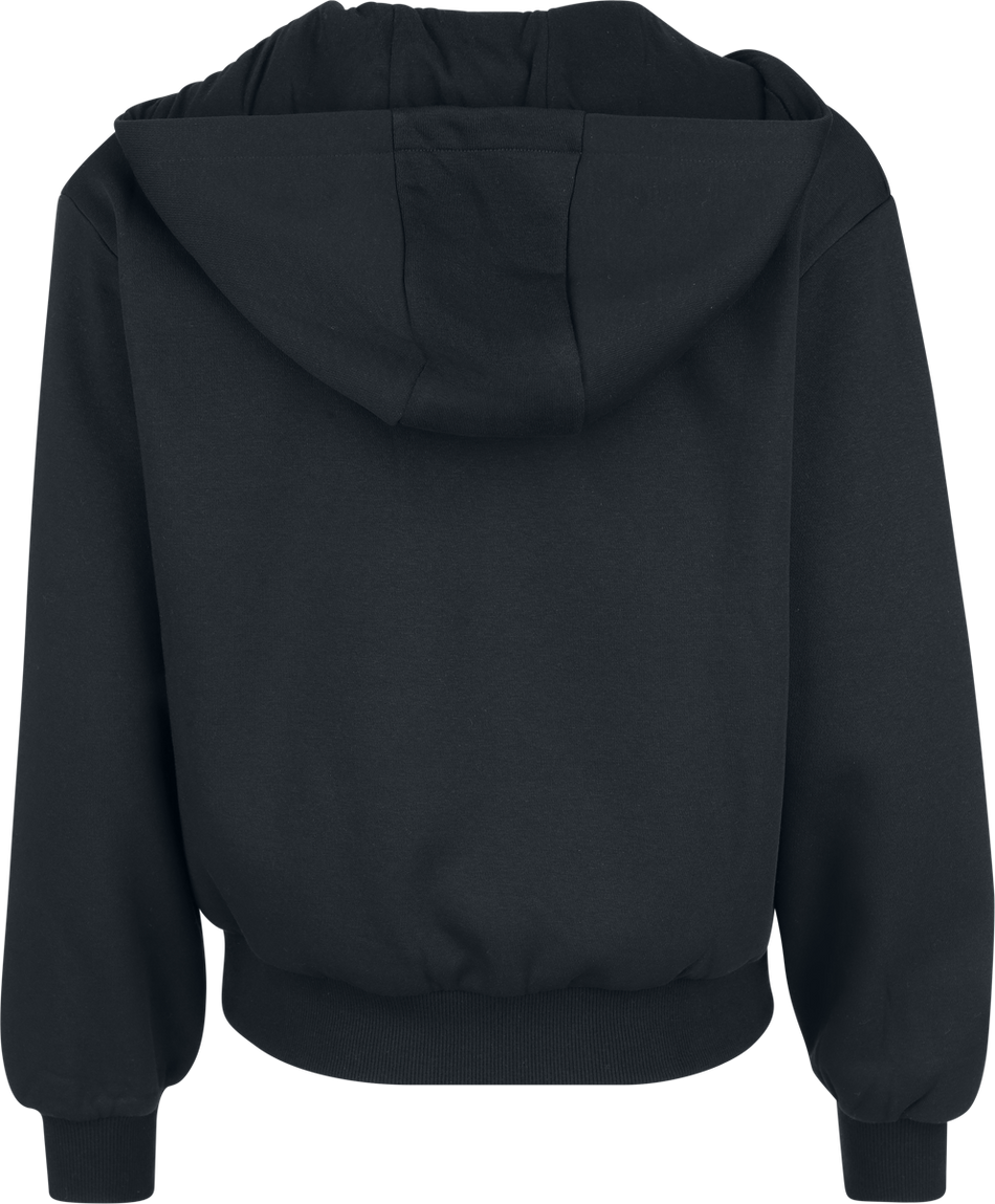 Sweat-shirt à capuche Gothic de Gothicana by EMP - Velum Noctis - S à XXL - pour Femme - noir - Gothicana by EMP - View 2