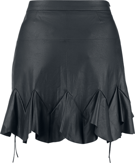 Jupe courte Gothic de Gothicana by EMP - Eternal Allure - S à XXL - pour Femme - noir - Gothicana by EMP - View 2
