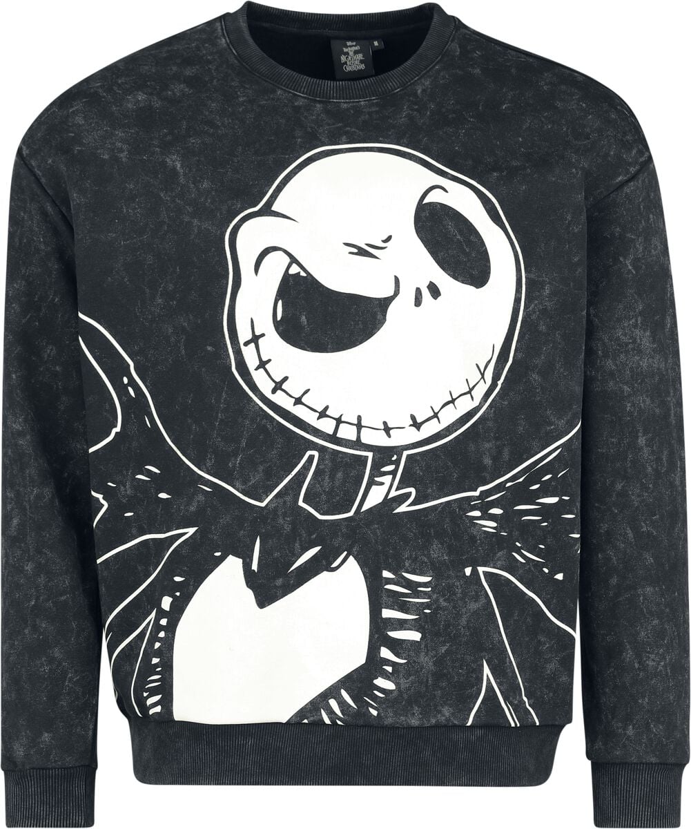 Sweat-shirt Disney de L'Étrange Noël De Monsieur Jack - Big Jack - S à XXL - pour Homme - noir - L'Étrange Noël De Monsieur Jack