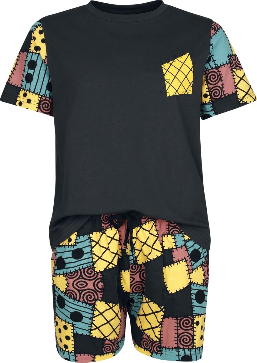 Pyjama Disney de L'Étrange Noël De Monsieur Jack - Sally - S à XXL - pour Femme - multicolore - L'Étrange Noël De Monsieur Jack