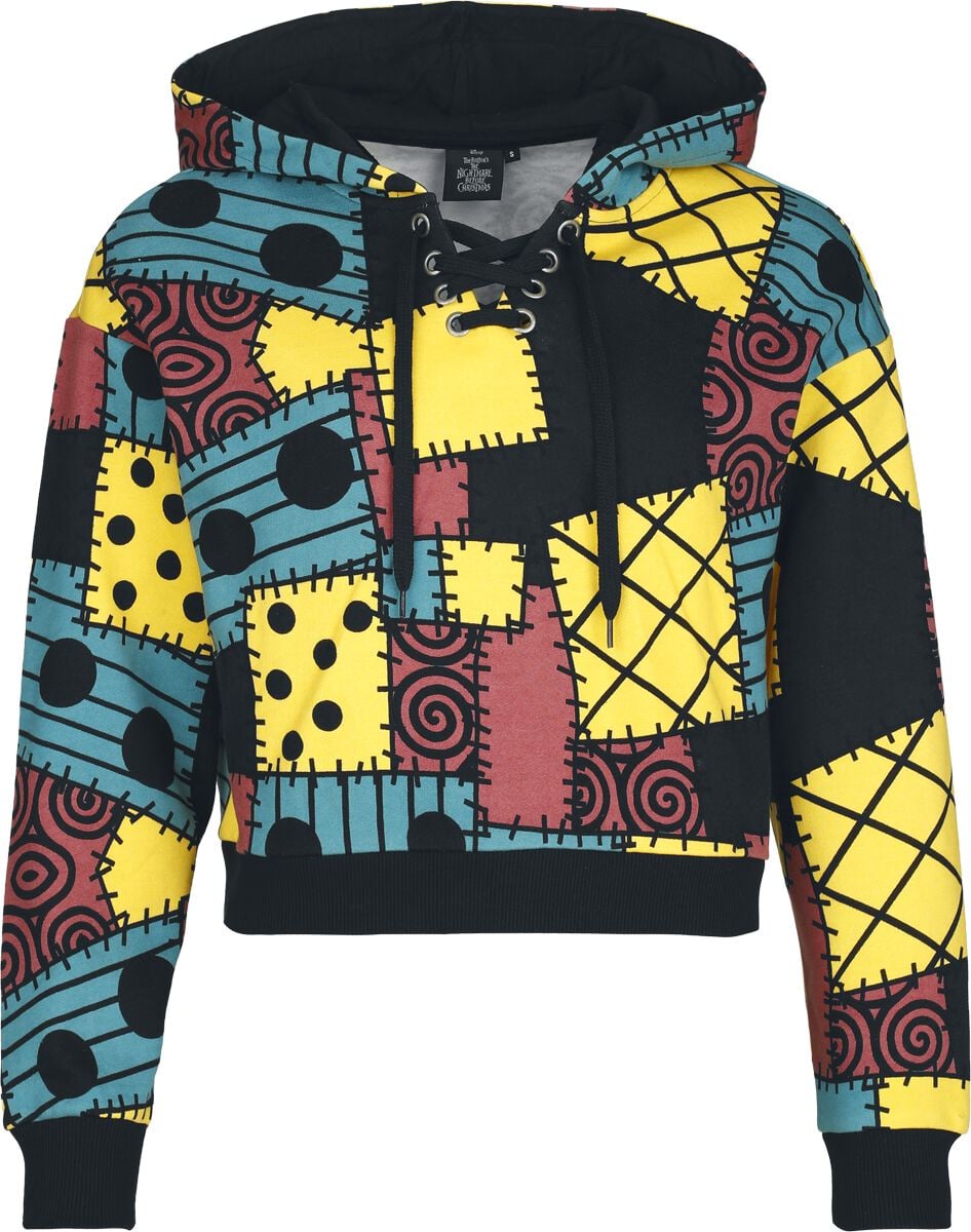 Sweat-shirt à capuche Disney de L'Étrange Noël De Monsieur Jack - Sally - S à XXL - pour Femme - multicolore - L'Étrange Noël De Monsieur Jack