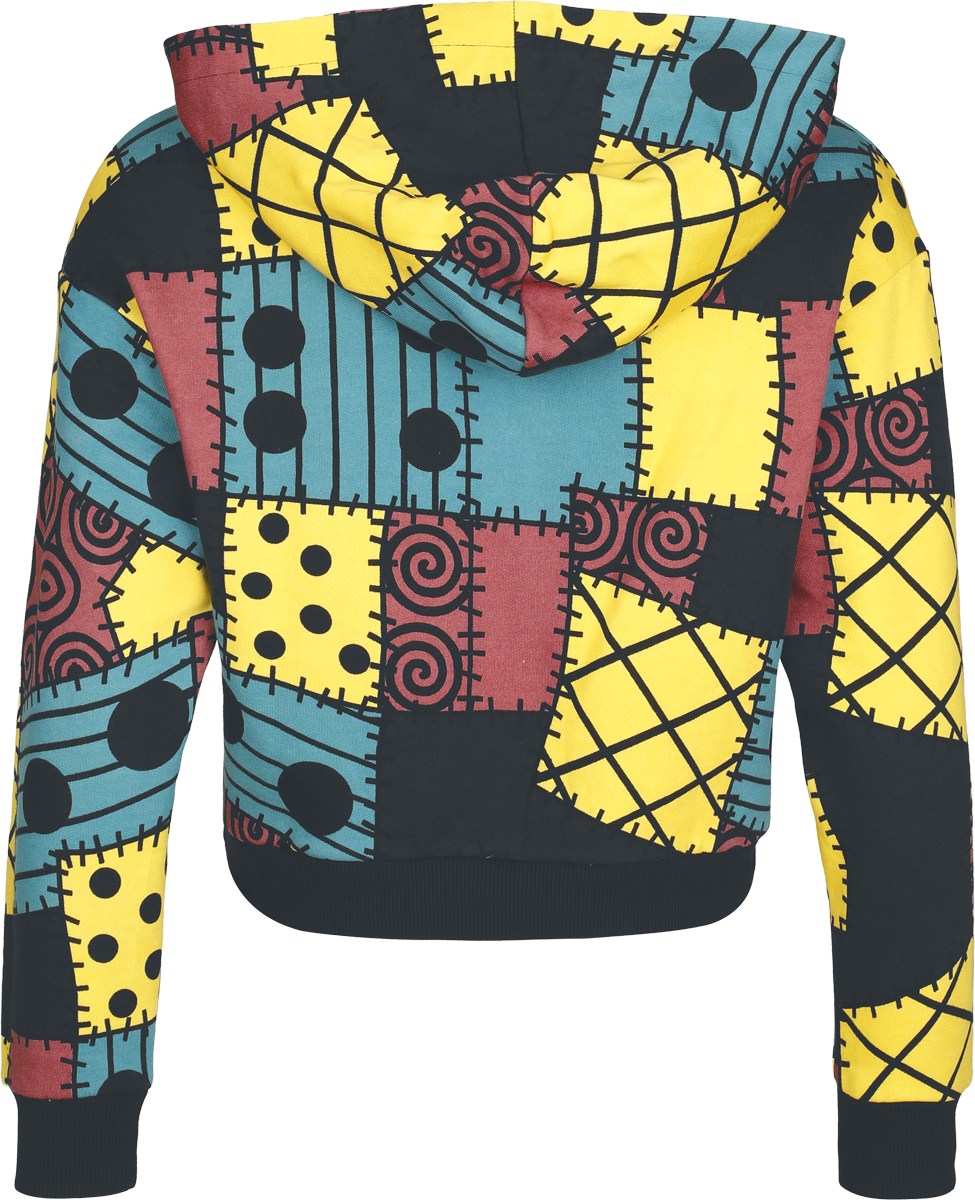 Sweat-shirt à capuche Disney de L'Étrange Noël De Monsieur Jack - Sally - S à XXL - pour Femme - multicolore - L'Étrange Noël De Monsieur Jack - View 2