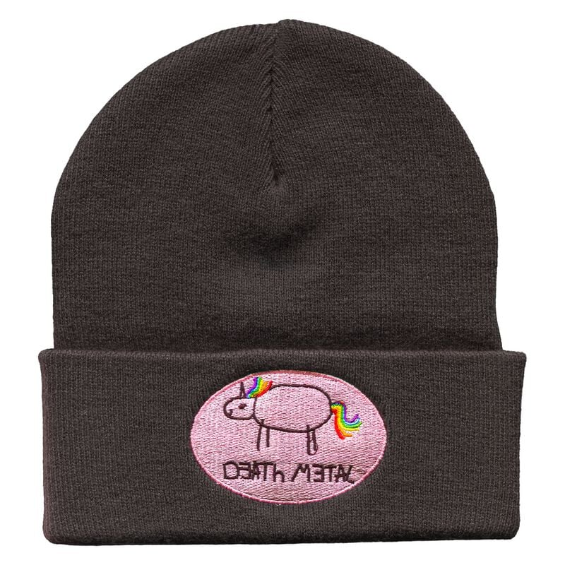 Bonnet Unicorn de Death Metal Unicorn - Licorne Death Metal - pour Unisexe - noir - Death Metal Unicorn
