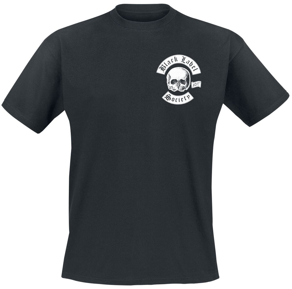T-Shirt Manches courtes  de Black Label Society - Skull Logo Pocket - S à XXL - pour Homme - noir - Black Label Society