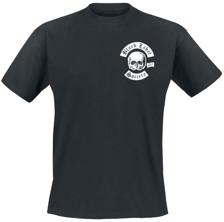 T-Shirt Manches courtes  de Black Label Society - Skull Logo Pocket - S à XXL - pour Homme - noir - Black Label Society