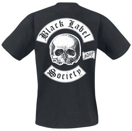 T-Shirt Manches courtes  de Black Label Society - Skull Logo Pocket - S à XXL - pour Homme - noir - Black Label Society - View 2