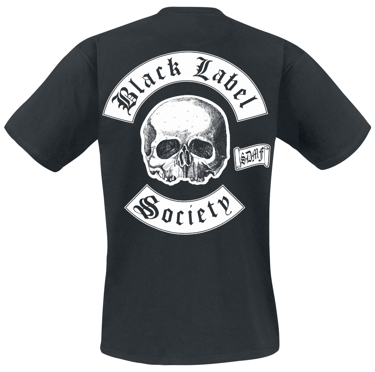 T-Shirt Manches courtes  de Black Label Society - Skull Logo Pocket - S à XXL - pour Homme - noir - Black Label Society - View 2