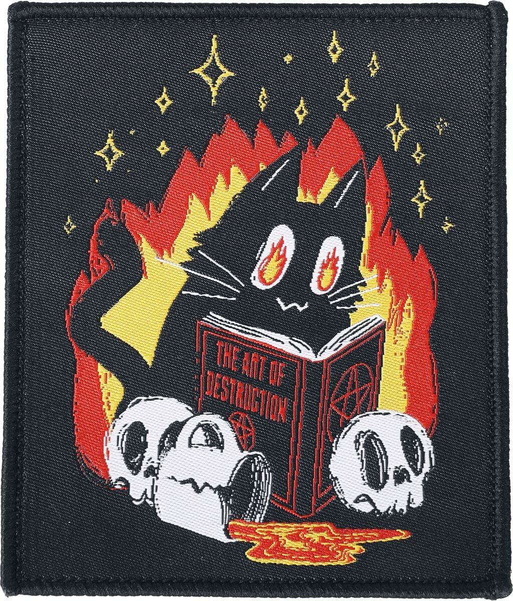 Patch Fun de Tierisch - The Art Of Destruction - pour Indifférent - multicolore - Tierisch