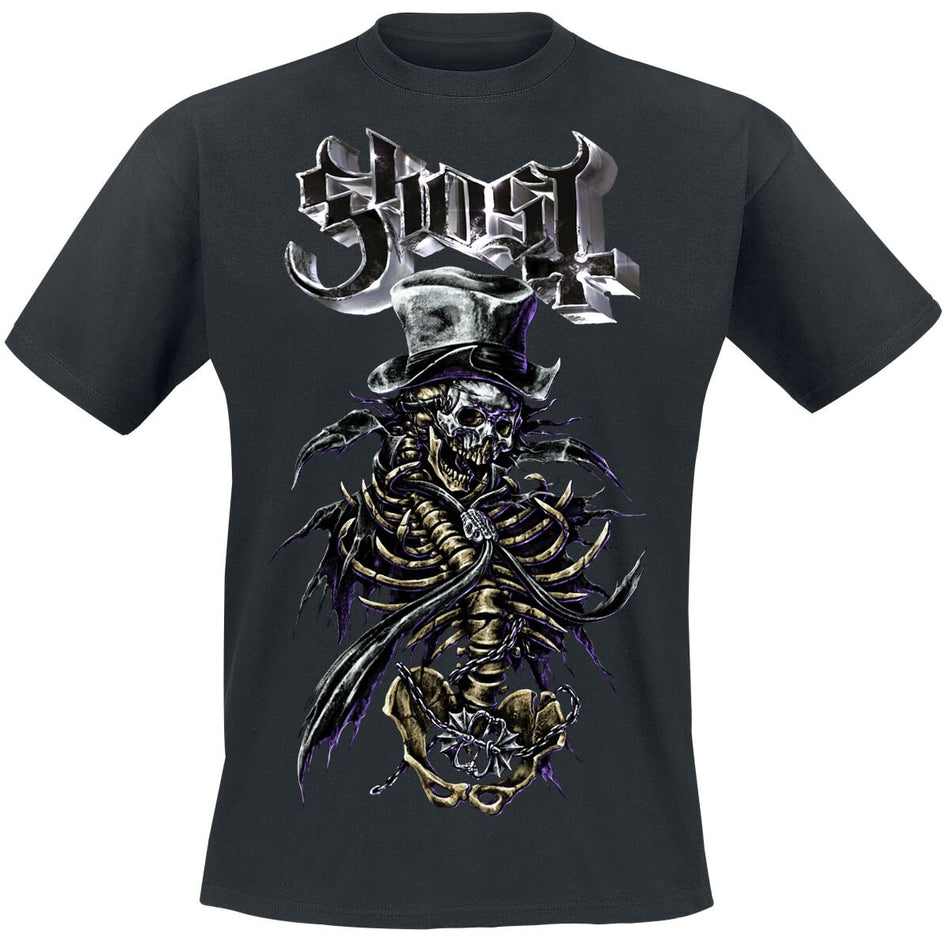 T-Shirt Manches courtes  de Ghost - Rattlebonez V - S à 5XL - pour Homme - noir - Ghost