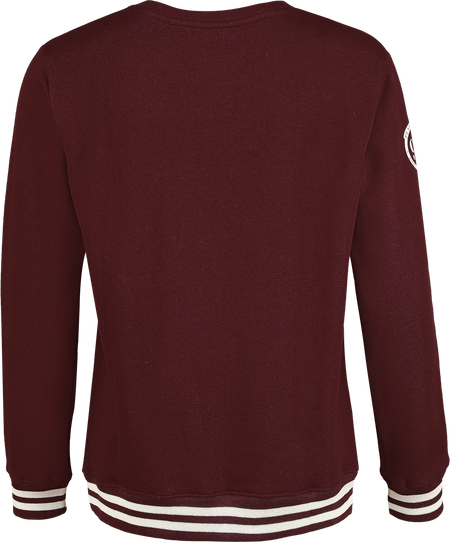 Sweat-shirt  de Harry Potter - Poudlard - S à XXL - pour Femme - bordeaux - Harry Potter - View 2