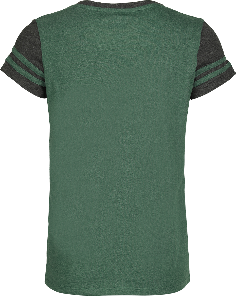 T-Shirt Manches courtes  de Harry Potter - Slytherin College - S à XXL - pour Femme - vert - Harry Potter - View 2