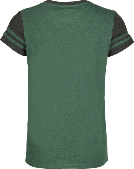 T-Shirt Manches courtes  de Harry Potter - Slytherin College - S à XXL - pour Femme - vert - Harry Potter - View 2