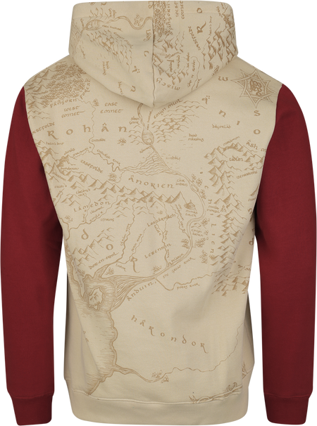Sweat-shirt à capuche  de Le Seigneur Des Anneaux - Rohan & Gondor - S à XXL - pour Homme - multicolore - Le Seigneur Des Anneaux - View 2
