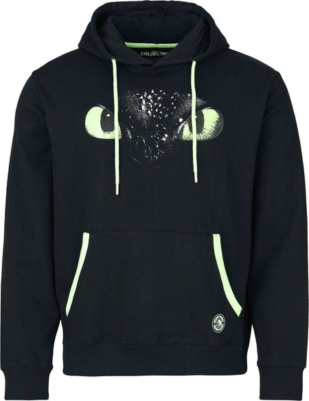 Sweat-shirt à capuche  de Dragons - Dragon Trainer - S à XXL - pour Unisexe - noir - Dragons